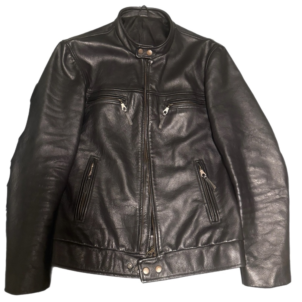 MAJOR DISCOUNT!!!!!🔥VINTAGE Black Leather Jacket🔥
